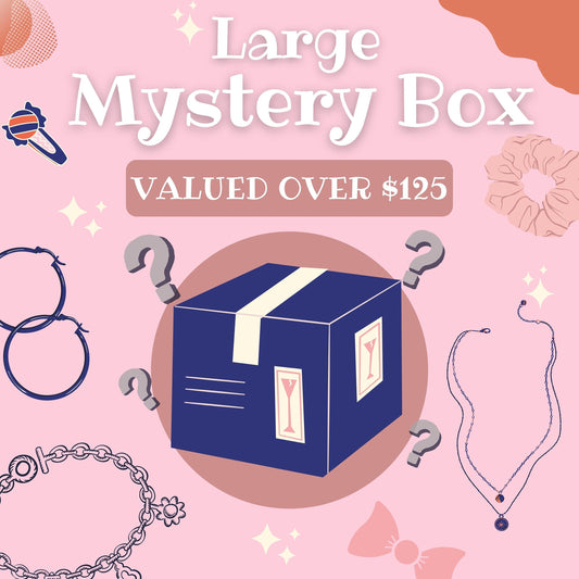 LARGE Jewelry Mystery Box | Earrings Mystery Box | Jewelry Bundle | Grab Bags | Earrings, Bracelets | Birthday Box | Gift for Her